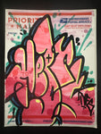 Kepts graffiti sticker Going postal #29