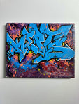 8x10 graffiti canvas