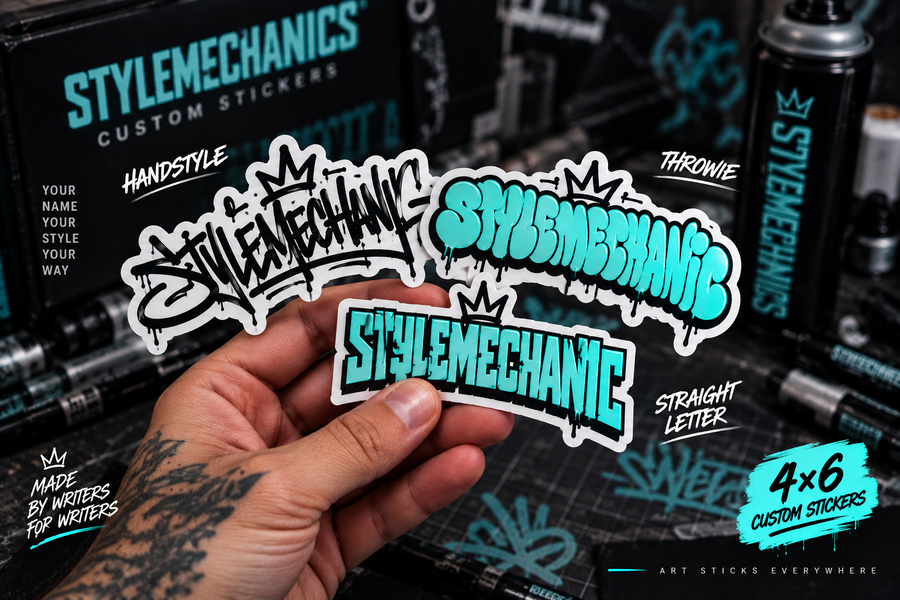 Custom All 3 Styles Sticker Bundle 3x4 | StyleMechanics