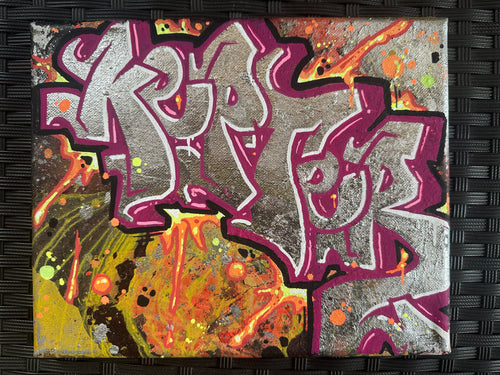 Kepter 8x10 graffiti canvas