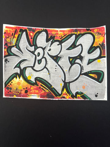 Kepts Graffiti sticker Double postage 5