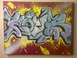 Mnd fck 11x14 kepter graffiti canvas