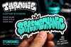 Custom Throwie Sticker 3x4 | StyleMechanics
