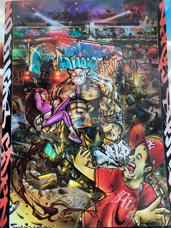 NFG On the Run Kiss-Cut Graffiti Sticker