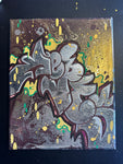 Self Reflect 8x10 graffiti canvas