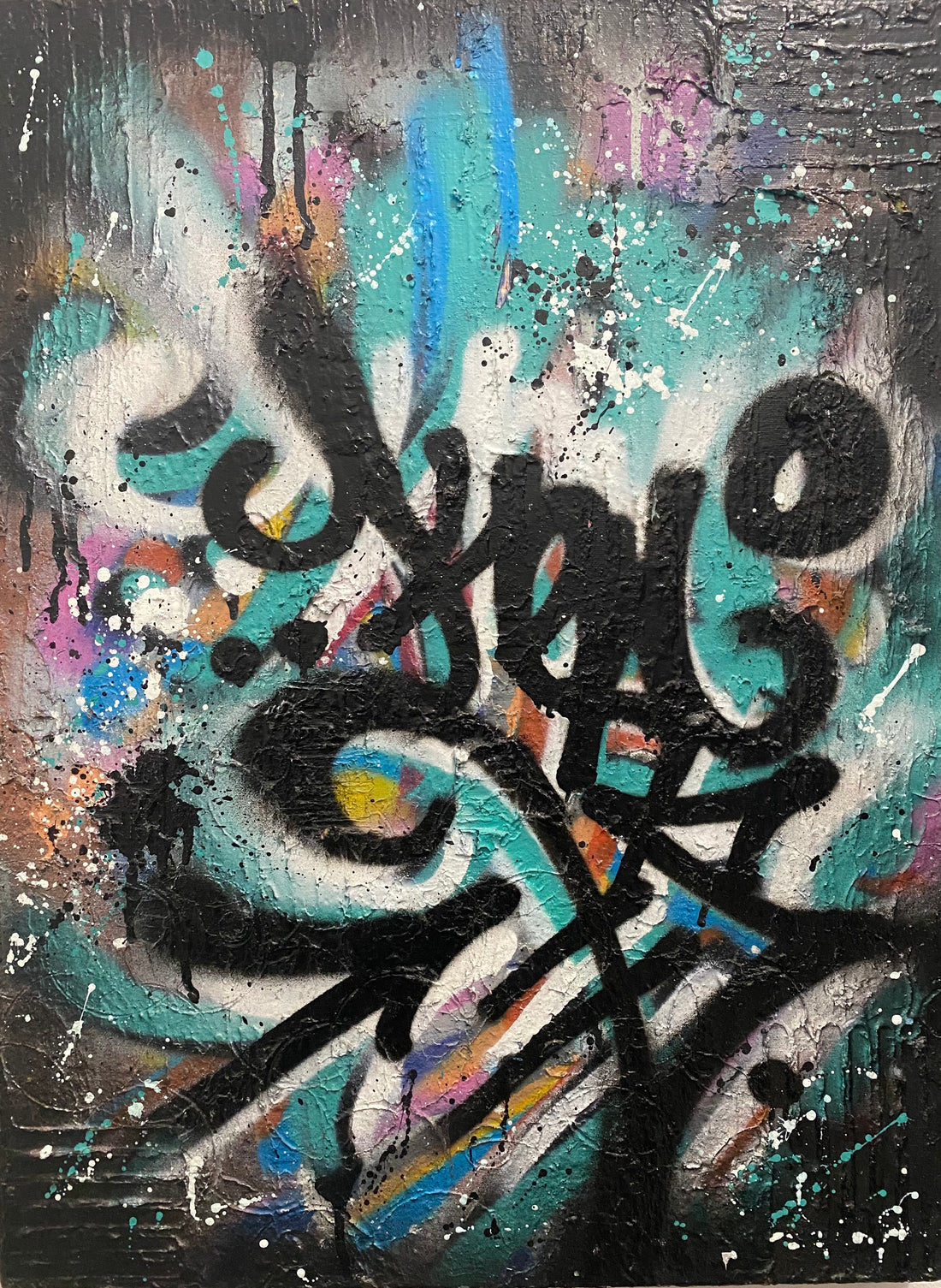 Kepts Handstyle 18x24 Original Graffiti Canvas