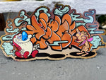 REN and stimpy die cut PACK graffiti sticker