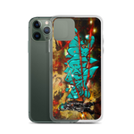 Diced  graffiti iPhone Case