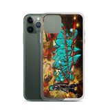 Diced  graffiti iPhone Case