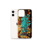 Diced  graffiti iPhone Case