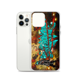 Diced  graffiti iPhone Case