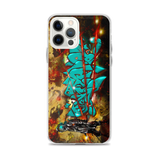 Diced  graffiti iPhone Case