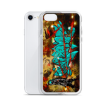 Diced  graffiti iPhone Case