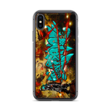 Diced  graffiti iPhone Case