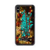 Diced  graffiti iPhone Case