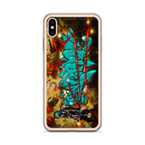 Diced  graffiti iPhone Case