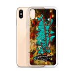 Diced  graffiti iPhone Case